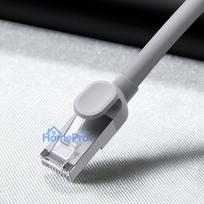 adapteris baseus - Tinklo kabelis Baseus RJ45 High Speed Network Cable 15m Grey - 6 nuotrauka