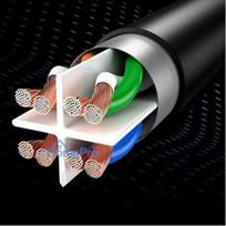 adapteris baseus - Tinklo kabelis Baseus RJ45 High Speed Network Cable 15m Grey - 14 nuotrauka