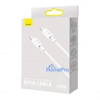 baseus usb c 100w cable - Baseus CATYS-C02 Superior Series 100W USB-C to USB-C white - 11 nuotrauka