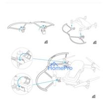dji dronai - Propeleriai dronui PGYTECH LED Propeller Guard for DJI MAVIC AIR - 3 nuotrauka