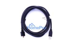 usb type c 90 laidas - Olympus USB Type A - Type C laidas 2.90m 3.1 Juodas (Black) - 4 nuotrauka