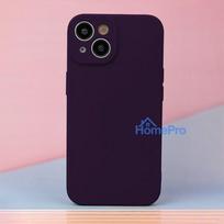 apple iphone 6 - iLike Apple iPhone 16 Pro Max Silikoninis Dėklas Slyva (Plum) - 5 nuotrauka