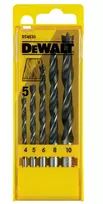 graztas 6 medienai - DeWalt DT4535, 4 - 10 mm, 5 vnt - 2 nuotrauka
