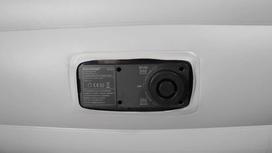 pripuciami ciuziniai su integruota pompa - Blaupunkt IM720 Pripučiamas čiužinys su įmontuota elektrine pompa, pilkas, 203 x 157 x 38 cm - 2 nuotrauka