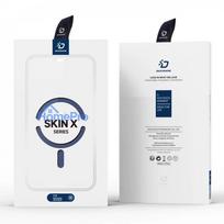 s24 ultra telefonas - Dux Ducis Skin X Pro dėklas su magnetiniu žiedu / stovu Samsung S24 Ultra - Mėlynas (Blue) - 5 nuotrauka
