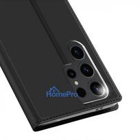 s24 ultra telefonas - Dux Ducis Skin Pro dėklas Samsung S24 Ultra su atvartu - juodas - 4 nuotrauka