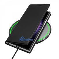 s24 ultra telefonas - Dux Ducis Skin Pro dėklas Samsung S24 Ultra su atvartu - juodas - 6 nuotrauka