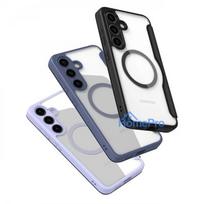 samsung ziedas - Dux Ducis Skin X Pro Case with Magnetic Ring for Samsung S24 - Juodas (Black) - 4 nuotrauka