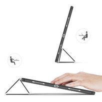 samsung galaxy s10 plus deklas - Dux Ducis "Toby Magnet Book Case Galaxy Tab S9 FE Plus" Black - 3 nuotrauka