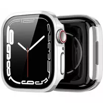 apple watch 7 45mm - LCD apsauginis stikliukas/dėklas Dux Ducis Hamo Apple Watch 45mm sidabrinis - 2 nuotrauka