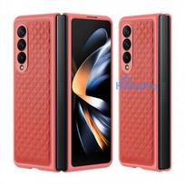 telefonai samsung rozinis - Dux Ducis "Venice" Case for Samsung Galaxy Z Fold 4 Raudonas (Red) - 2 nuotrauka
