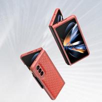 telefonai samsung rozinis - Dux Ducis "Venice" Case for Samsung Galaxy Z Fold 4 Raudonas (Red) - 4 nuotrauka