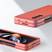 telefonai samsung rozinis - Dux Ducis "Venice" Case for Samsung Galaxy Z Fold 4 Raudonas (Red) - 5 nuotrauka