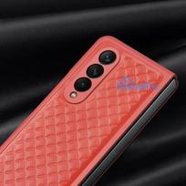 telefonai samsung rozinis - Dux Ducis "Venice" Case for Samsung Galaxy Z Fold 4 Raudonas (Red) - 11 nuotrauka