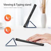 telefonu deklai - Dux Ducis Domo Lenovo Tab One 8.7 TB305 juodas - 6 nuotrauka