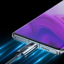 type c pakrovejas - Joyroom USB cable - USB Type C for, USCJRMS_UC027A12_BLUE - 4 nuotrauka