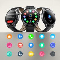 joyroom jr fc2 - Joyroom Classic Series JR-FC2 Pro Smart Watch Space Grey (pilkas) - 3 nuotrauka