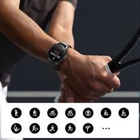 joyroom jr fc2 - Joyroom Classic Series JR-FC2 Pro Smart Watch Space Grey (pilkas) - 4 nuotrauka