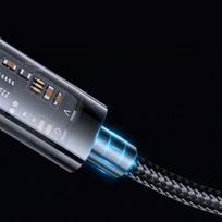 joyroom pakrovejas - Joyroom USB cable - Lightning for, USCJRMS_UL012A20_BLACK - 4 nuotrauka