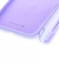 iphone korpusas - Korpuso galas, galinis dangtelis Evelatus         Apple      iPhone XR Soft Touch Silicone Case with Strap       Purple - 2 nuotrauka