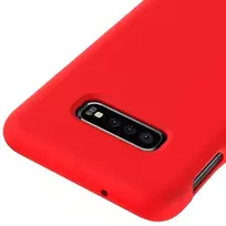 samsung s10e deklas - Evelatus Soft Touch Back Case For Samsung Galaxy S10e Red - 2 nuotrauka