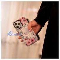iphone 15 pro skaidrus deklas magsafe - Evelatus "PC+TPU With MagSafe iPhone 15 Pro Max" Flower Transparent - 8 nuotrauka