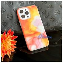iphone 15 pro max deklas silicone case - Evelatus "Premium Silicone Case iPhone 15 Pro Max" Orange - 3 nuotrauka