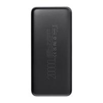 powerbank 20000mah - Blue Star W2015 20000mAh, 2.1A, juodas (black) - 2 nuotrauka