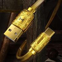 usb type c 6a - WK Design WDC-161-USB-C Gold - 4 nuotrauka
