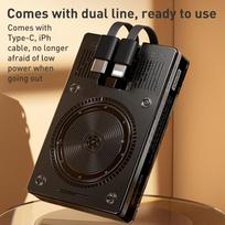 power bank wireless - WK Design WP-331, 10000mAh, 22.5W, juodas (black) - 6 nuotrauka