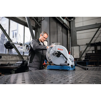 akumuliatorine pjovimo stakles - Bosch GCD 18V-355 Solo CT - 4 nuotrauka