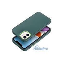 apple iphone 15 pro deklas silicone - Fusion Accessories "Frame Case iPhone 15 Pro" Green - 2 nuotrauka