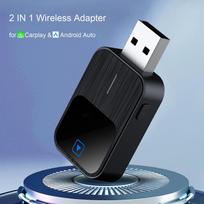 belaidis adapteris carplay - Reach K2 Belaidis CarPlay/Android Auto adapteris Juodas (Black) - 4 nuotrauka