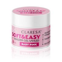 uv geliniai lakai - Claresa Soft&Easy Builder Gel Baby Pink 45 g - 2 nuotrauka