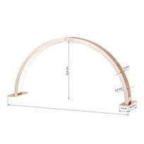 staline lempa manikiurui - GLOW ARCHE II manikiūro LED lempa, Auksinė (Gold) - 2 nuotrauka