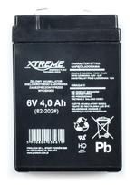 akumuliatorius baterija 12v - Battery gel 6V 4Ah XTREME - 2 nuotrauka