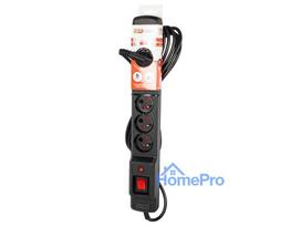 maitinimo filtras - Elektros prekės 98-402# Maitinimo prailgintuvų rinkinys 5m Juodas (Black) - 2 nuotrauka