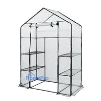 metalo konstrukcijos - Neo Tools Neo Šiltnamis 143 x 73 x 195 cm, PVC folija, metalinė konstrukcija - 2 nuotrauka