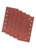 velcro padai - Velcro švitrinis popierius 115 x 230 mm, K120, 5 vnt., su skylutėmis - 2 nuotrauka