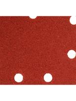 delta juosta - Šlifavimo popierius su „Velcro“ tvirtinimu delta 140 x 140 x 80 mm, K120, 5 vnt, su skylutėmis - 6 nuotrauka