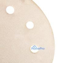 velcro padai - Šlifavimo popierius su „Velcro“ tvirtinimu 180 mm, K180, 5 vnt, su 8 skylutėmis šlifavimo mašinai 59G263 - 4 nuotrauka