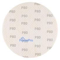 perforuotos juostos - Šlifavimo diskai, perforuoti, „Velcro“, pritvirtinti su 225 mm, p80, 5 vnt. - 6 nuotrauka