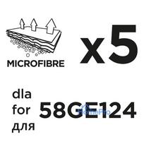 graphite siurblys - Mikropluošto dulkių siurblio maišeliai 58GE124 5 vnt. - 9 nuotrauka