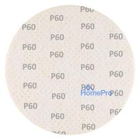 velcro padai - Šlifavimo diskai, perforuoti, „Velcro“, pritvirtinti su 225 mm, p60, 5 vnt. - 6 nuotrauka