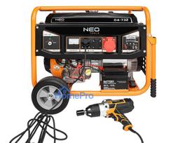 starteris generatorius - NEO TOOLS 04-732 7-7.5kW - 19 nuotrauka