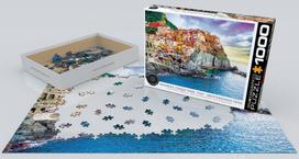 x terra - Eurographics Manarola, Cinque-Terre Mediterranean Oasis, Italy 6000-0786, 1000 det. - 2 nuotrauka