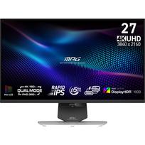 baltas monitorius - MSI MPG 274URDFW E16M 27", IPS, 4K, 320Hz, 0.5ms - 2 nuotrauka
