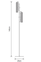 sviestuvas domoletti - Toršeras Domoletti Icel P16065-2F, 10 W, GU10, juoda sp. - 2 nuotrauka