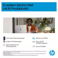 intel 258v - HP OmniBook 7 17-dc0180ng, Intel Core Ultra 7 258V, 32 GB, 1 TB, 17.3", FHD IPS Touch, Juodas (Black) - 10 nuotrauka