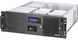 rack server - Stacionarus kompiuteris Realpower 48,3cm Server Geh RPS19-G3380 3HE 19".be įkroviklis, juodas - 1 nuotrauka